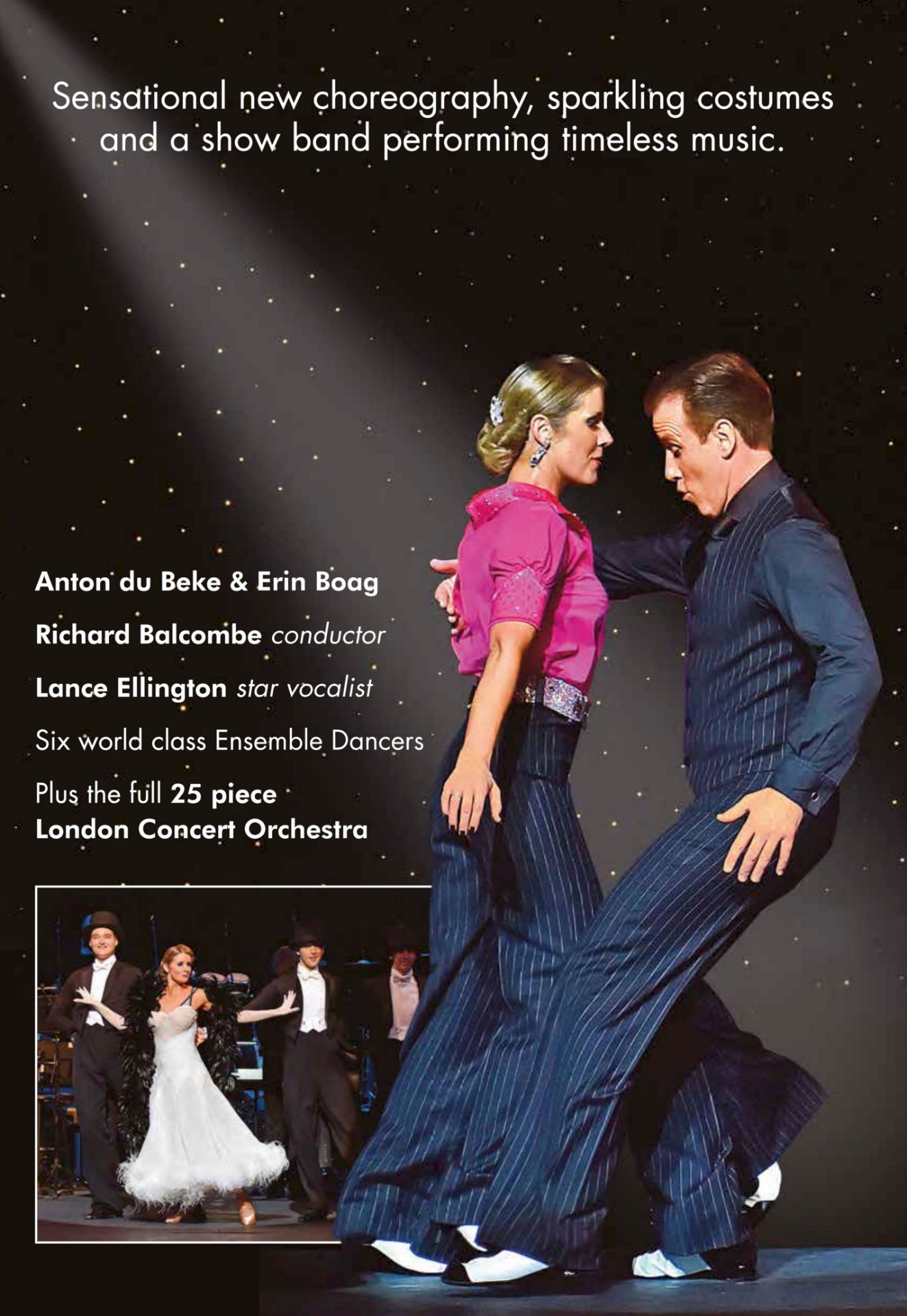 Strictly Come Dancing Star Anton du Beke invites 2 guests to meet him on his tour of Swing Time - Image 2 of 3