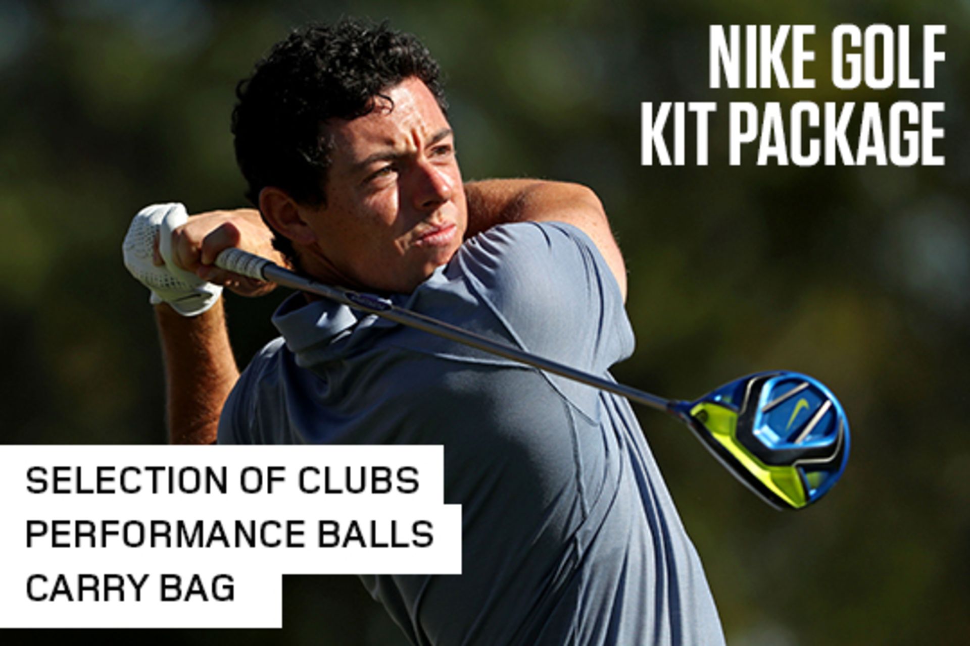 Nike golf kit package