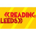 Four VIP weekend camping tickets to either Reading or Leeds Festival for 2017