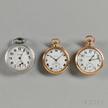 14kt Gold Hamilton "914" Watch and Two Others, Lancaster, Pennsylvania, No. 1776337, the model "914"