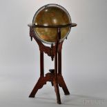 18-inch Floor Standing Terrestrial Globe, American Globe & School Supply Co., Seneca Falls, New