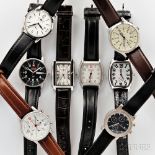 Eight Swiss and German Wristwatches, three Wenger "S.A.K." watches, a Swiss 30M automatic, a