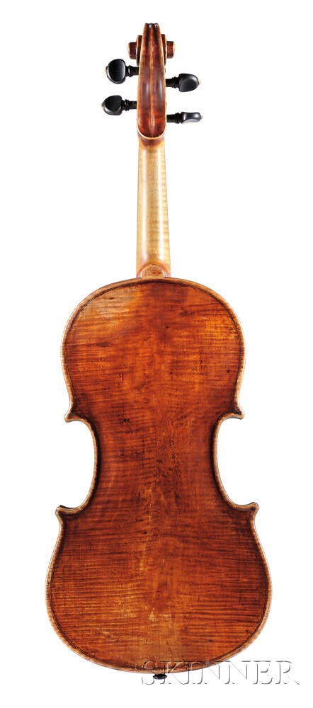 Italian Violin, School of Scarampella, Mantua, c. 1925, labeled STEFANO SCARAMPELLA di BRESCIA / - Image 2 of 3