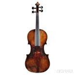 Violin, Prague School, Ferdinand August Homolka, c. 1875, labeled Ferdinandus Aug. Homolka / Fecit