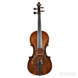 Violin, Early 19th Century, bearing the repair label Rep. v. Meinrad Arnitz / in / Obernussbaumen