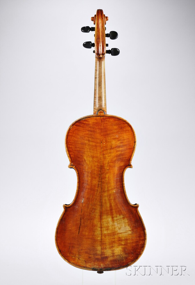 Violin, Probably Italian, c.1800, labeled Joseph Odoardi Filius Antonii / fecit, prope Asculum 17__, - Image 3 of 3