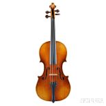 Violin, 20th Century, labeled NICOLO ULCIGRAI / Copia Guarneri / Venezia Anno 1972, length of back