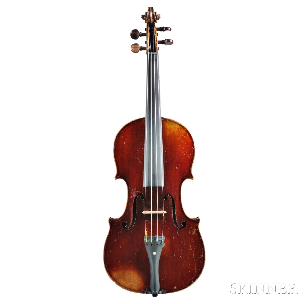 French Violin, Gand & Bernardel Fres, 1888, labeled GAND & BERNARDEL FRES / Luthiers du