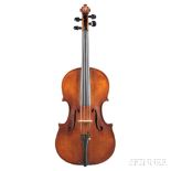 Italian Viola, Domenico Tomassini, c. 1950, labeled TOMASSINI DOMENICO / fu MARIANO / DA VITERBO /