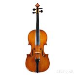 German Violin, Hans Nebel, Mittenwald, 1941, inscribed internally Hans Nebel / Mittenwald / 1941,