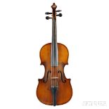 German Violin, Wilhelm Duerer, Eisleben, 1907, bearing the maker's label, length of back 358 mm.