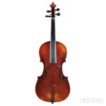 American Violin, Asa Warren White, 1890, labeled Made by A.W. White / Copy of Straduarius / no.
