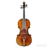 Violin, c. 1900, labeled Johannes Gabbrielly / Florence anno 1763, length of back 360 mm, with case,