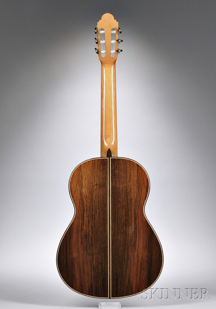 Spanish Classical Guitar, Antonio Marin Montero, Granada, 2013, no. 1205, bearing the maker's - Image 2 of 2