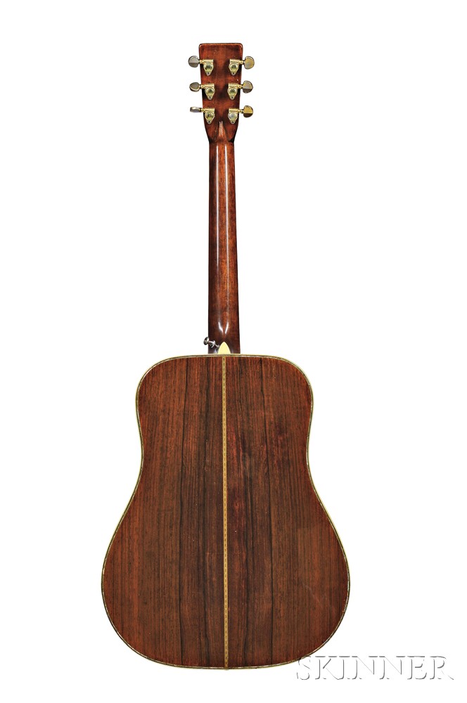 C.F. Martin & Co. D-45 Acoustic Guitar, 1941, serial no 78631, with later case. C.F. Martin & Co. - Image 2 of 10