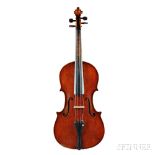 Contemporary Viola, Attributed to Otto Erdesz, unlabeled, length of back 417 mm, with case and