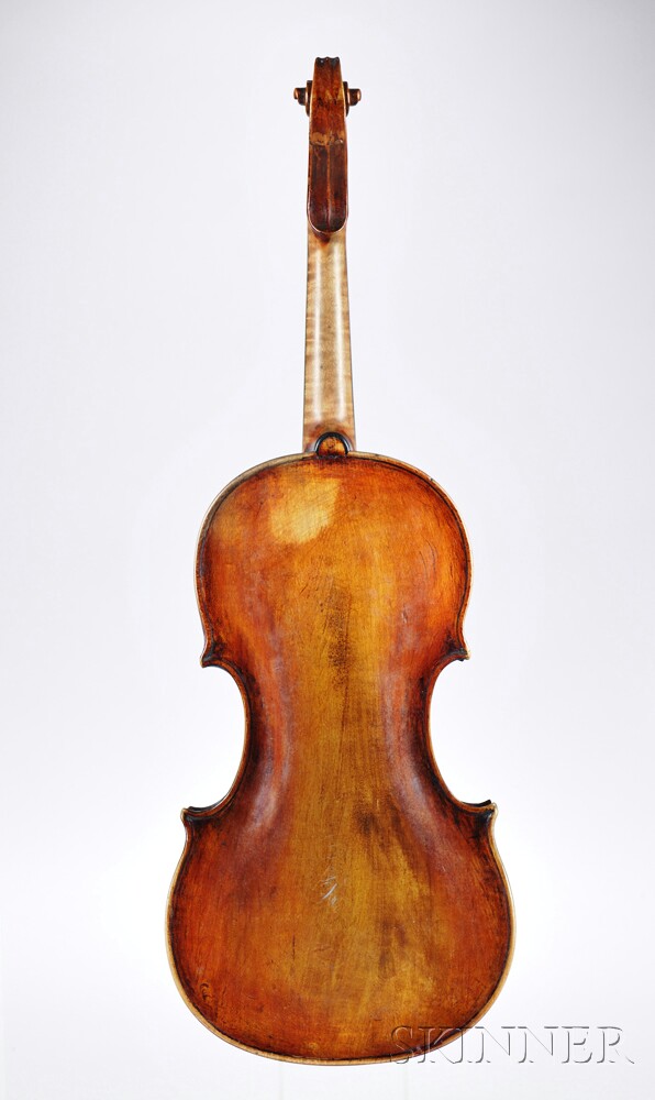 German Violin, Markneukirchen, c. 1770, labeled Iofredus Cappa fecit / Salutiis Anno 16__, length of - Image 3 of 3