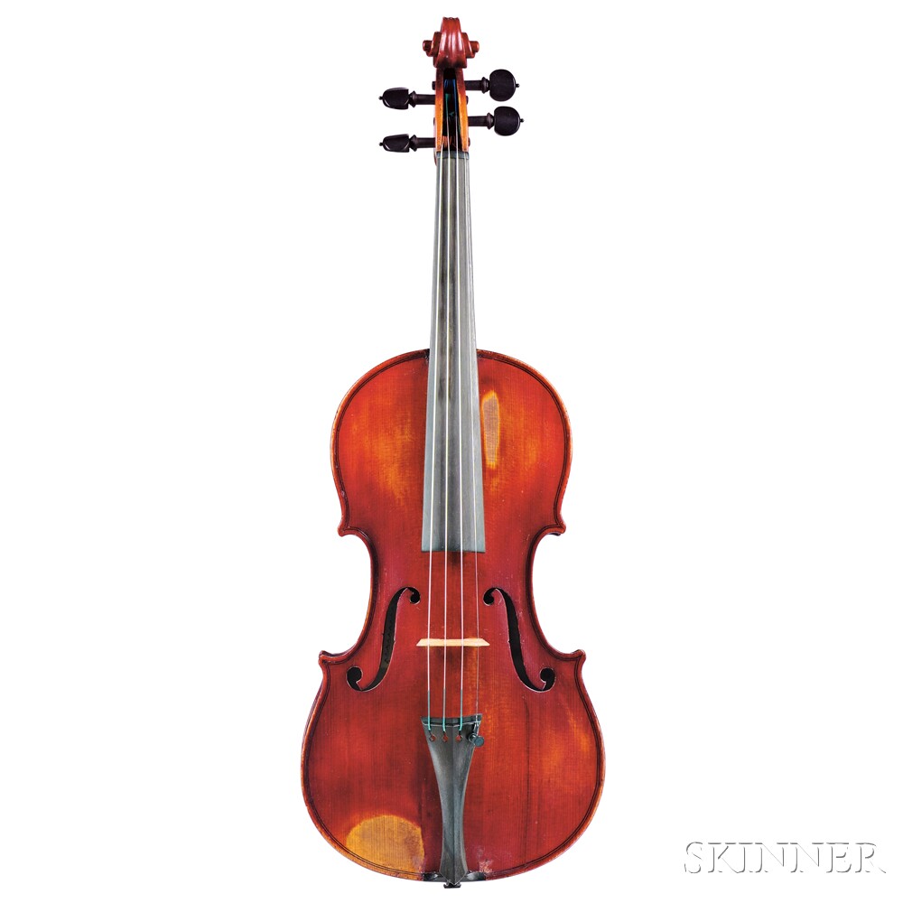 Italian Violin, Ascribed to Lorenzo Bellafontana, c. 1947, labeled Laurentius Bellafontana fecit /