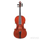 French Violin, Paul Blanchard, Lyon, 1887, labeled Fait par Paul Blanchard / a Lyon e\a 1887 no.