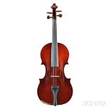 Canadian Violin, E.W. Shrubsole, Sault Ste. Marie, 1965, bearing the maker's label, no. 62, length