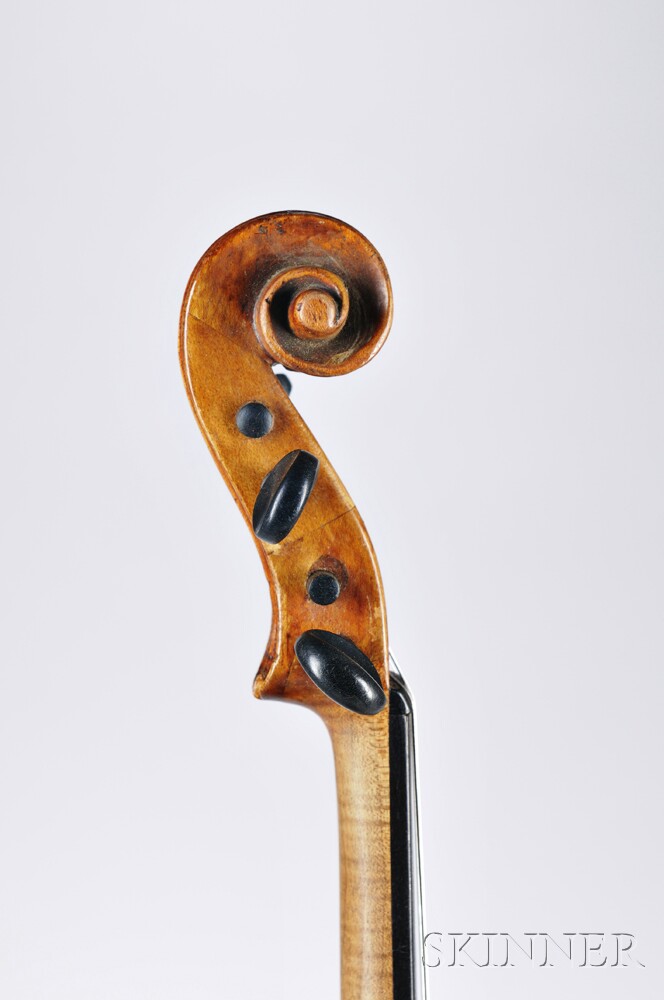 Violin, Probably Italian, c.1800, labeled Joseph Odoardi Filius Antonii / fecit, prope Asculum 17__, - Image 2 of 3