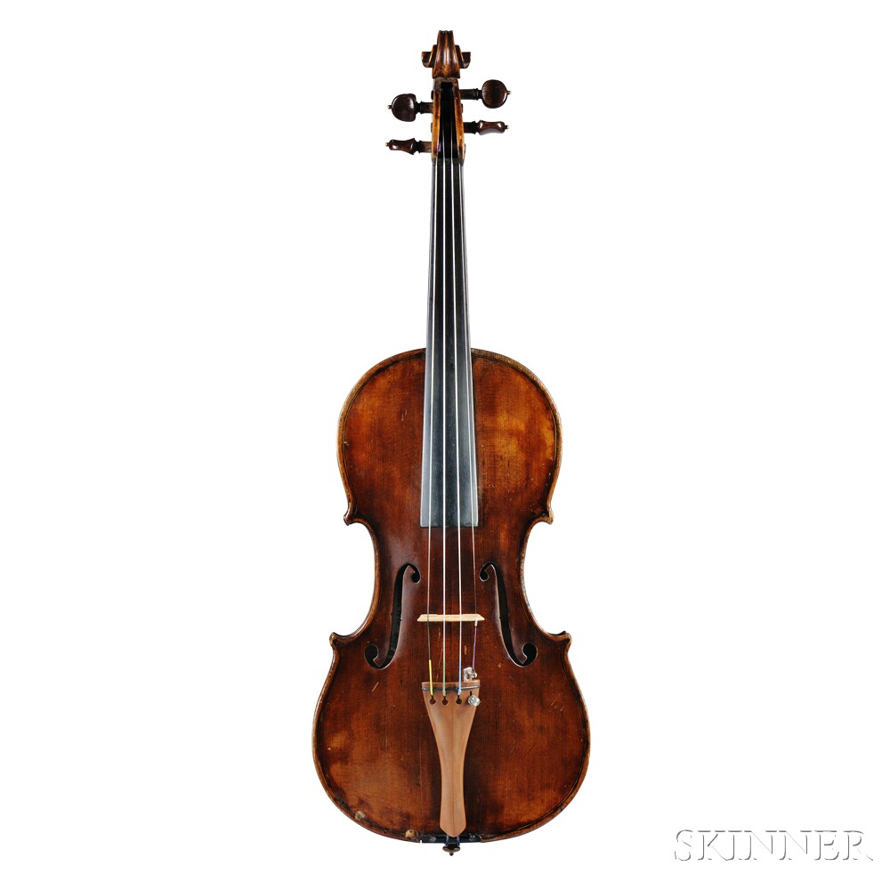 Danish Violin, Emil Hjorth and Son, Copenhagen, 1917, labeled Emil Hjorth & Sonner / Kobenhaven