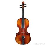 Czech Violin, John Juzek, Prague, 1954, bearing the maker's label, no. 964, length of back 355 mm,