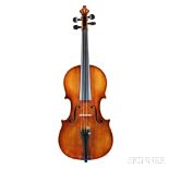 German Violin, Markneukirchen, 1920, labeled Apollo Violin / Anno 1920, made for Rushworth &