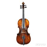Violin, 19th Century, labeled Guarnerius fecit Cremonae sub / titulo Sanctae Teresiae anno 1699,