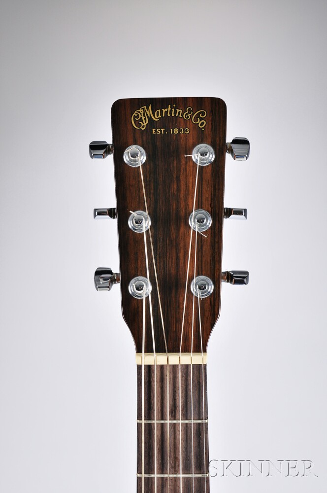 C.F. Martin & Co. D-25 K Acoustic Guitar, 1980, serial no. 421826, koa back and sides, with original - Image 2 of 3
