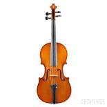 German Violin, Hermann Geipel, Markneukirchen, 1928, labeled Copy of / Anno 1715 / Made by / Hermann