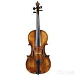 American Violin, John W. Shumway, 1905, bearing the maker's manuscript label, length of back 356 mm.