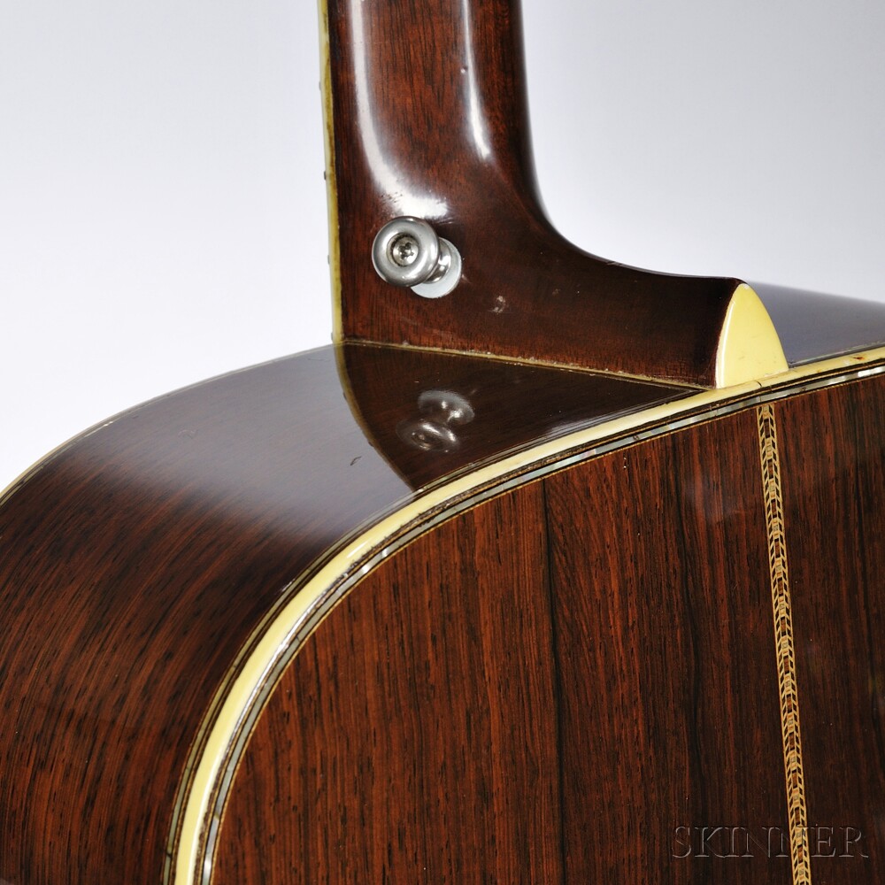 C.F. Martin & Co. D-45 Acoustic Guitar, 1941, serial no 78631, with later case. C.F. Martin & Co. - Image 10 of 10