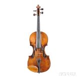 Violin, labeled CARLO TONONI, VENEZIA, 1726, length of back 358 mm. Violin, labeled CARLO TONONI,