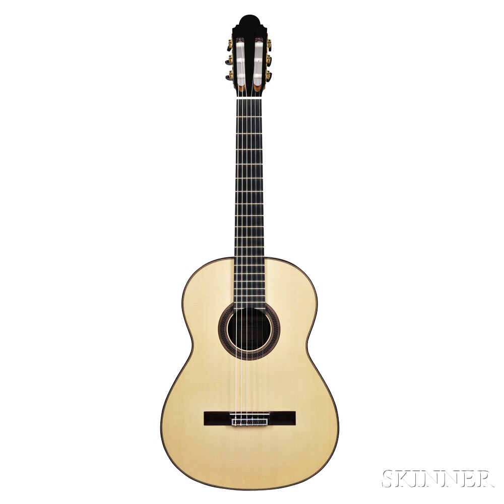 Spanish Classical Guitar, Antonio Marin Montero, Granada, 2013, no. 1205, bearing the maker's