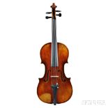 Violin, Jay Haide, 2009, bearing the maker's label, length of back 358 mm. Violin, Jay Haide,