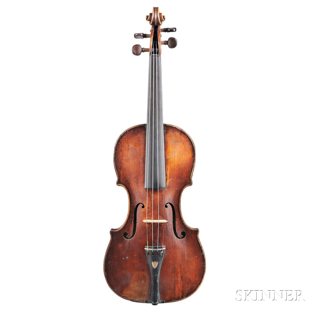 English Violin, William Forster III, c. 1793, bearing an inscribed label, William Forster Junr. /