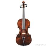 American Violin, David Caron, 1976, no. 29, bearing the maker's manuscript label, length of back 354