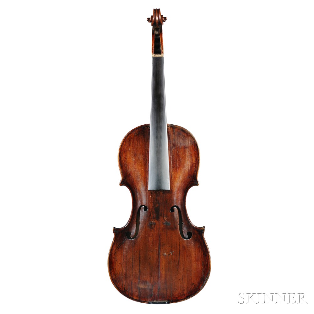 German Violin, Markneukirchen, c. 1770, labeled Iofredus Cappa fecit / Salutiis Anno 16__, length of