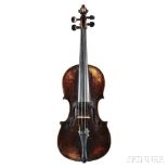 German Violin, c. 1850, labeled Franciscus Geissenhof fecit / Viennae Anno 1821, branded at back
