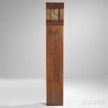 Shaker Pine Tall Case Timepiece, Isaac Newton Youngs, New Lebanon, New York, 1834, with thirty-