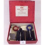 A Merrit 'Morse Signalling Outfit' boxed