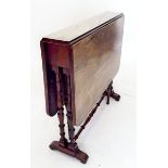 A Victorian rosewood Sutherland table