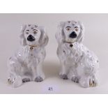 A pair of Beswick Staffordshire dogs