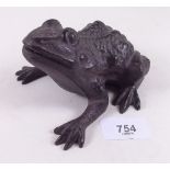 An iron frog