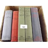 Six early aviation books of WWI period - illustrated