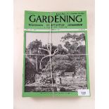 A group of 1950's Country Life Gardening magazines