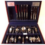 A Viners Judge stainless steel cutlery service