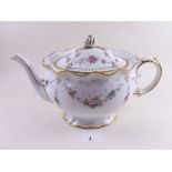 A Royal Crown Derby 'Royal Antoinette' teapot