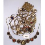 A large selection of Eastern jewellery